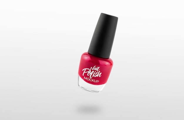 Download Free Psd Pink Nail Polish Mockup