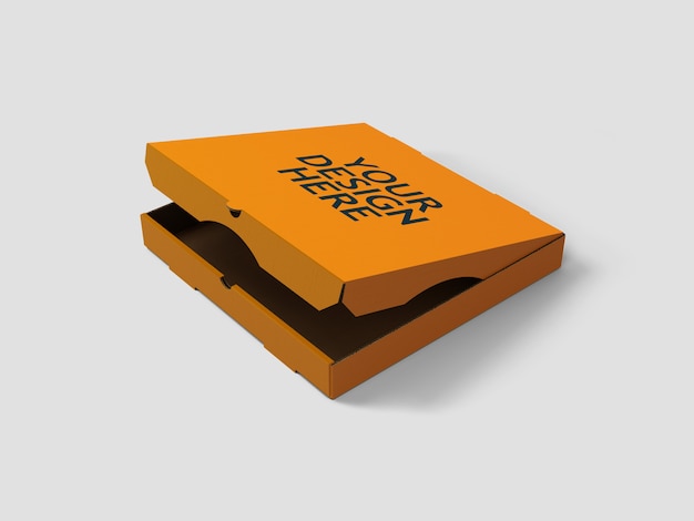 Download Premium PSD | Pizza box mockup