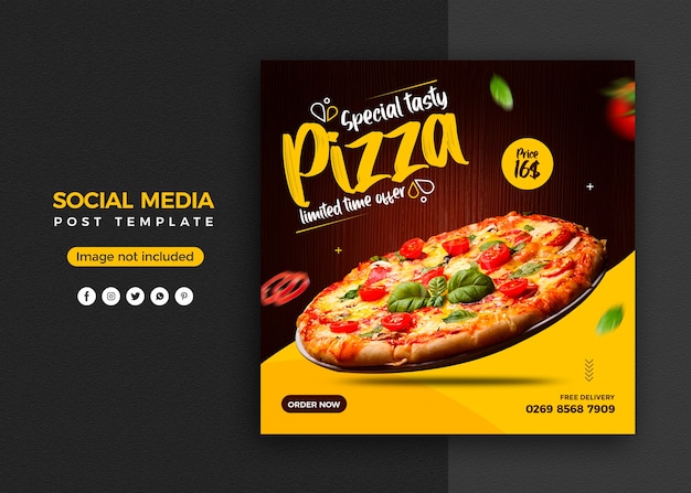 Social Media Pizza Psd 400 High Quality Free Psd Templates For Download