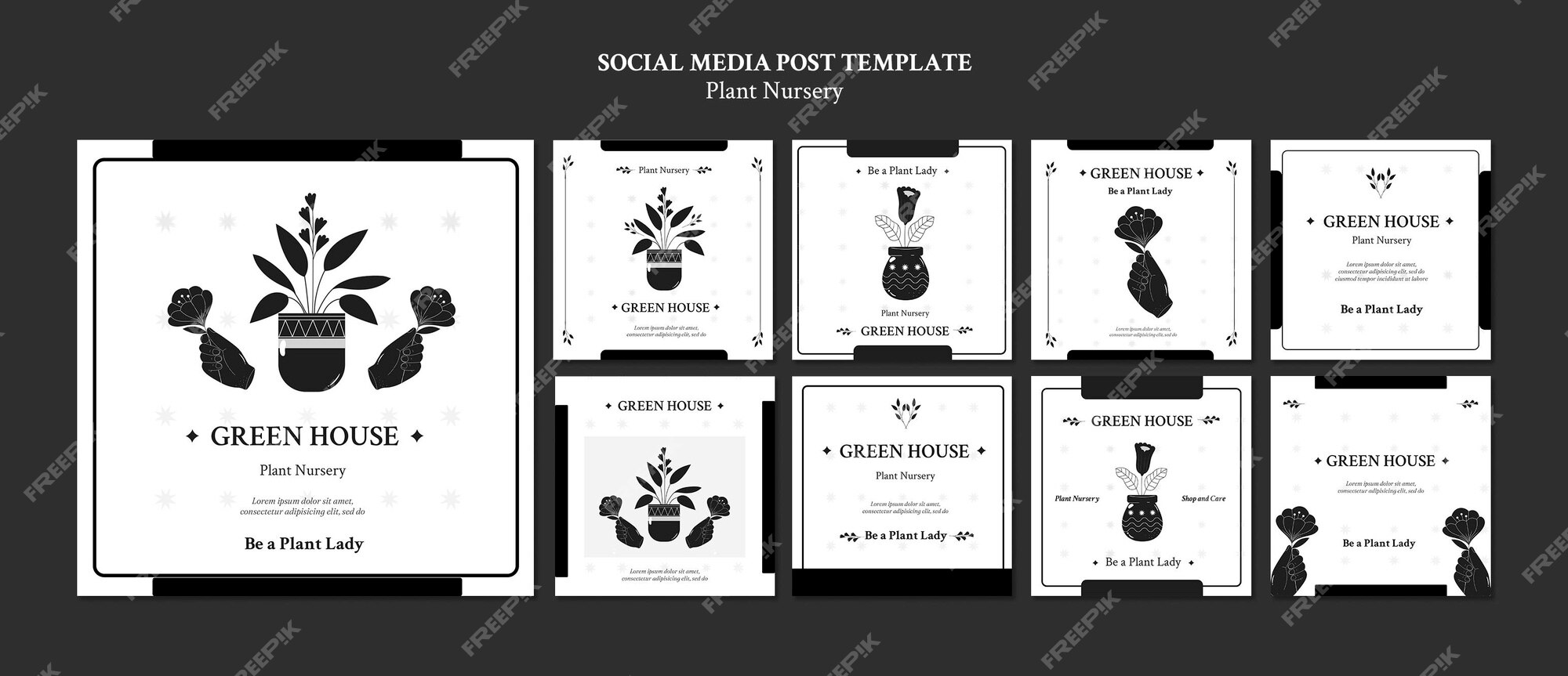 premium-psd-plant-nursery-social-media-posts