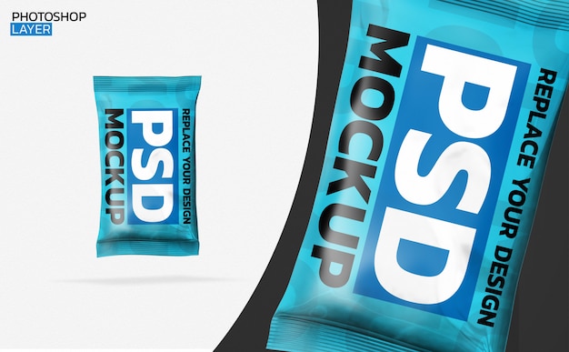 Download Premium Psd Plastic Bag 3d Rendering Mockup