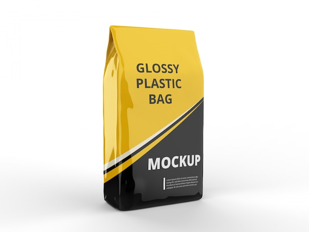 Download Free Mockups Plastic Bag With Chifferini Pasta Psd