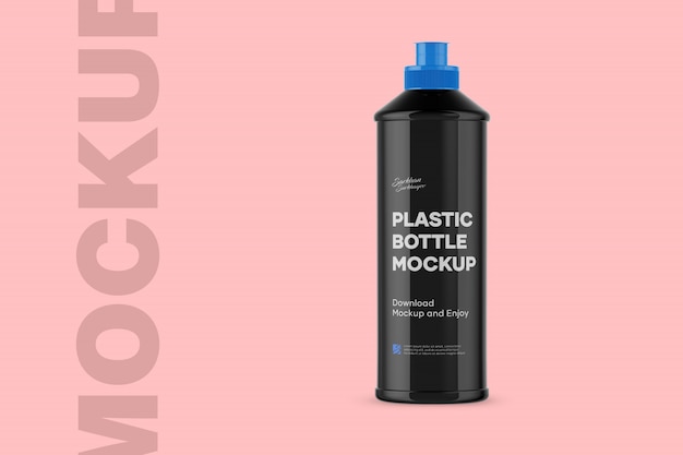 Download Plastic bottle mockup | Premium PSD File