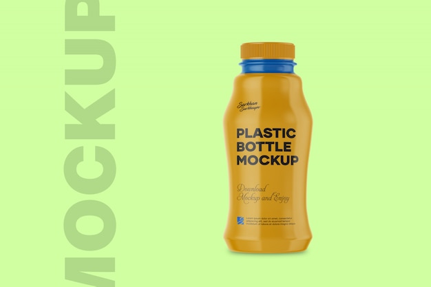 Download Plastic bottle mockup PSD file | Premium Download