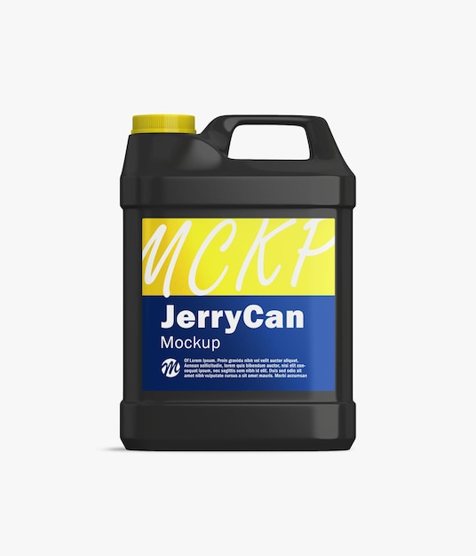 Download Premium Psd Plastic Jerry Can Mockup Isolated