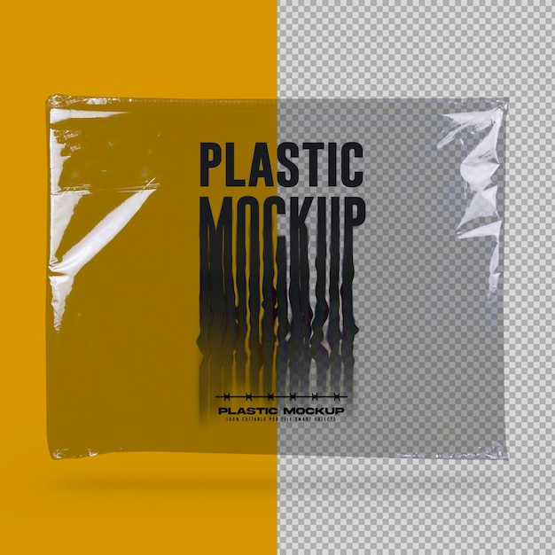 Premium PSD | Plastic mockup