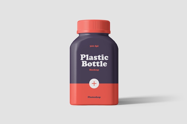 Download Premium PSD | Plastic pill bottle mockup