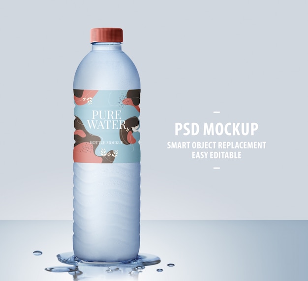Download Premium Psd Plastic Pure Water Bottle Mockup