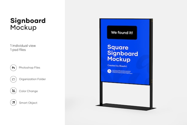 Download Premium Psd Plastic Stand Mockup Design Isolated