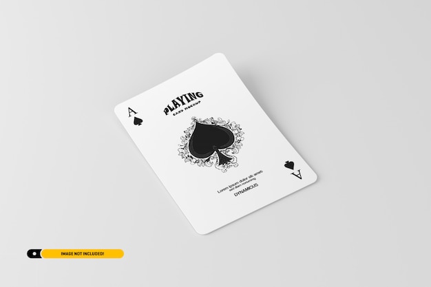 Download Playing card mockup | Premium PSD File