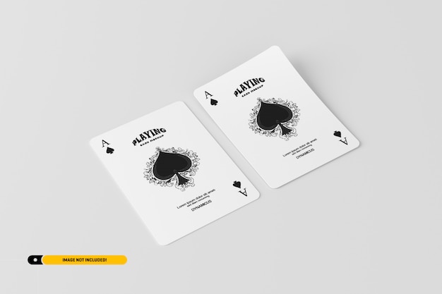 Download Playing card mockup PSD file | Premium Download