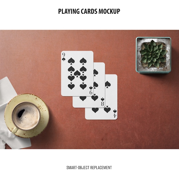 Download Playing cards mockup PSD file | Free Download