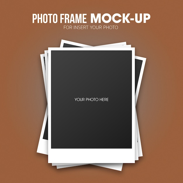 Download Free Polaroid Photo Mockup - Free Polaroid Mockup (PSD) / This file also features with high ...