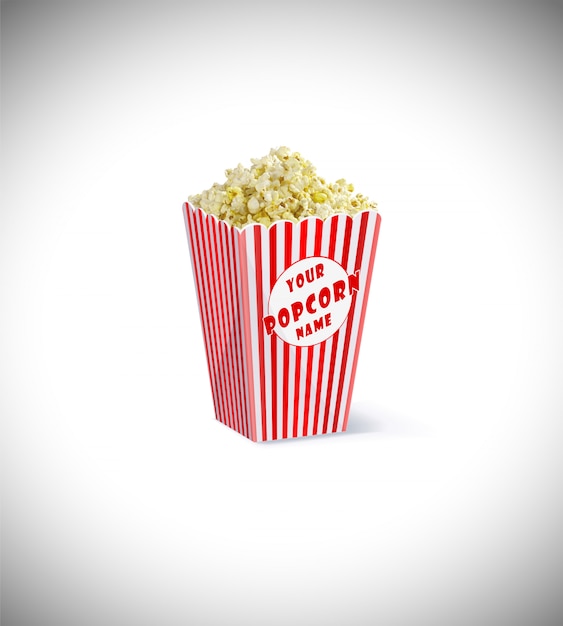 Download Popcorn box mockup free psd | Premium PSD File