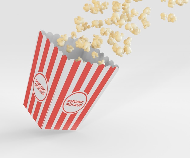 Download Free PSD | Popcorn box mockup