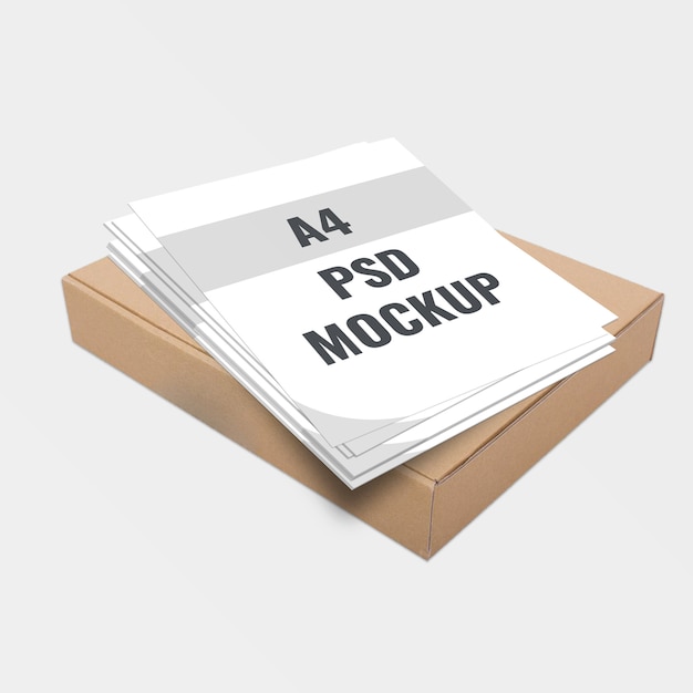 Download Poster and box template PSD file | Premium Download