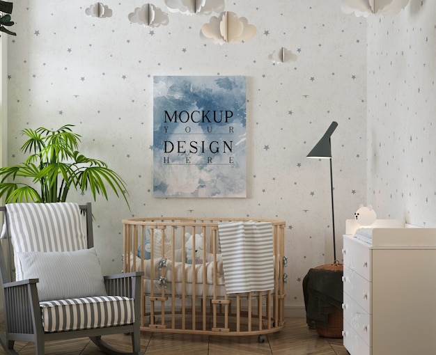 modern baby bedroom