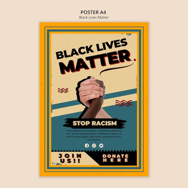 Download Free Poster Template For Black Lives Matter Free Psd File Use our free logo maker to create a logo and build your brand. Put your logo on business cards, promotional products, or your website for brand visibility.