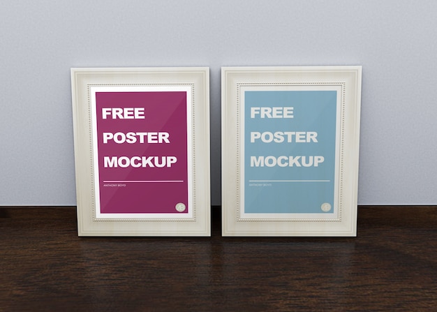 Posters mock up PSD Template