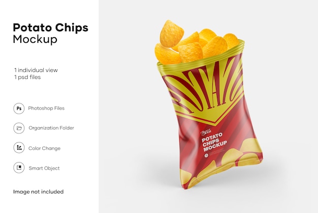 Download Premium Psd Potato Chips Mockup