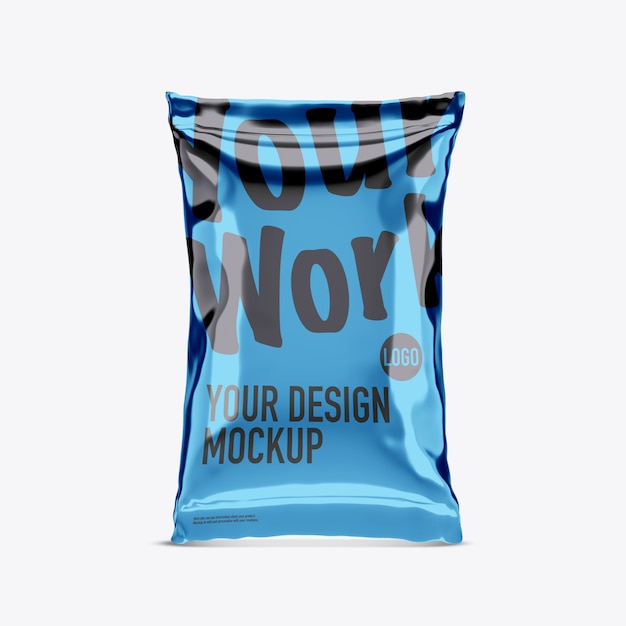 Download Potatoes bag mockup on white space | Premium PSD File