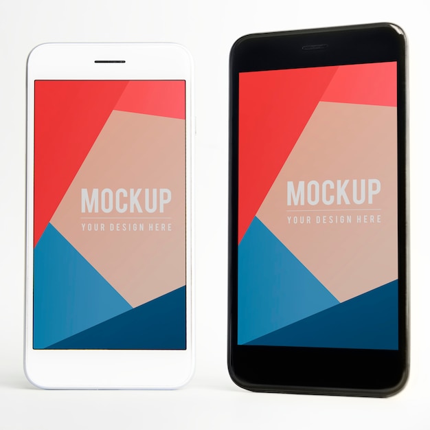 Download Premium mobile phone screen mockup template PSD file | Free Download