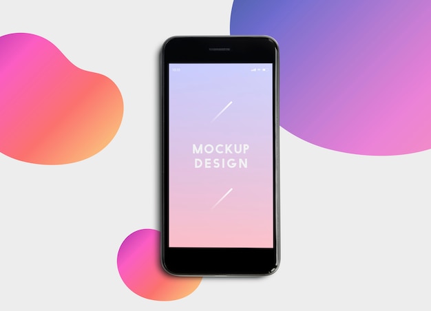 Download Mockup Monitor Mobile : Premium mobile phone screen mockup template PSD file ... : If ...