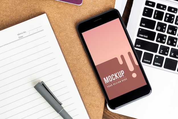 Download Free PSD | Premium mobile phone screen mockup template