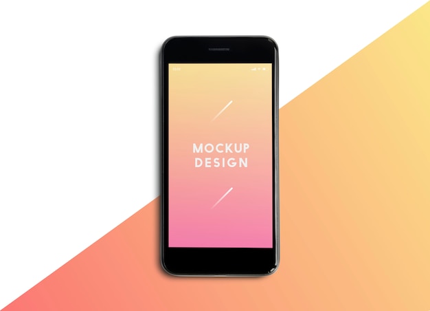 Download Premium mobile phone screen mockup template PSD file | Free Download