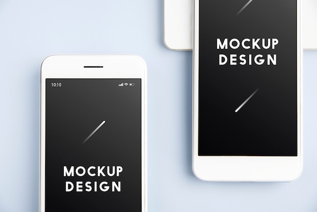 Download Premium mobile phone screen mockup template | Free PSD File