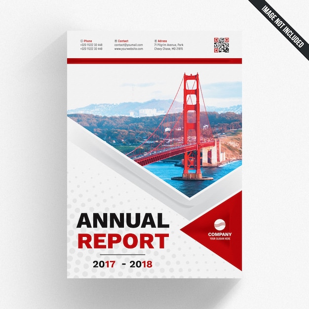 Download Professional annual report template | Premium PSD File