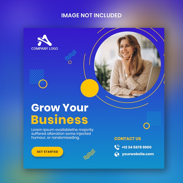 Download Professional business banner template | Premium PSD File