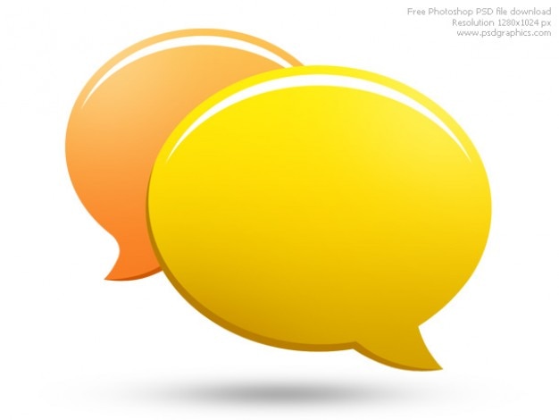 Free Psd Psd Chat Icon