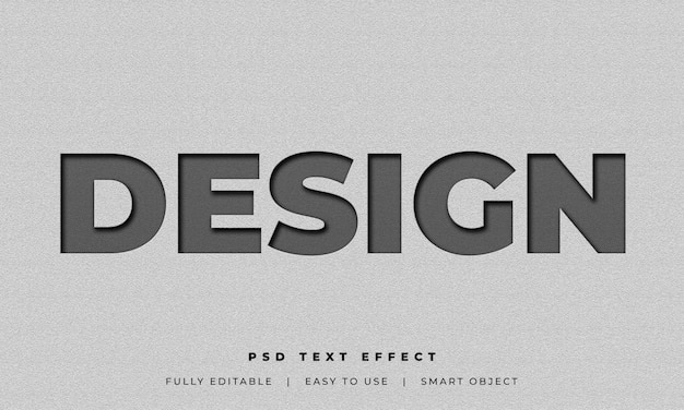 Psd text style effect mockup | Premium PSD File