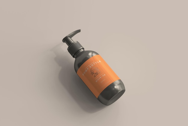 Download Free PSD | Pump bottle mockup