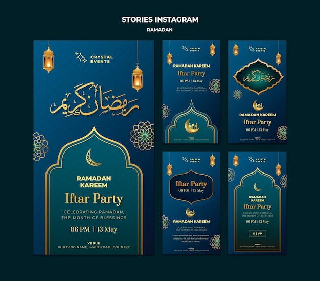  Ramadan event instagram stories template
