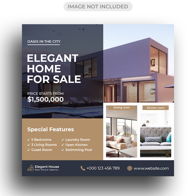 List 93+ Images free real estate templates for social media Updated