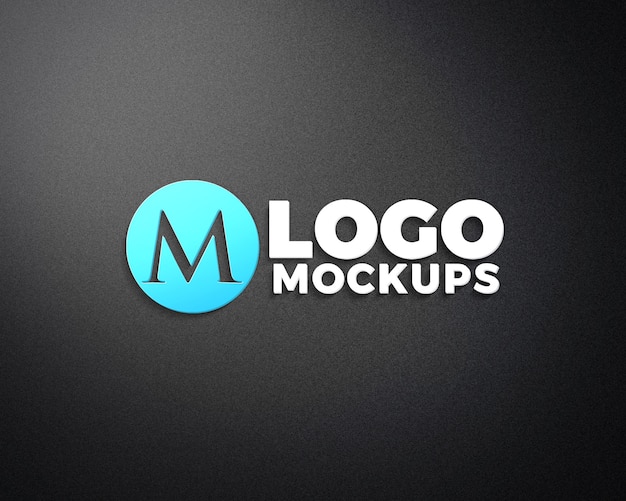 Download Free Realistic 3d Logo Mockups Premium Psd File Use our free logo maker to create a logo and build your brand. Put your logo on business cards, promotional products, or your website for brand visibility.