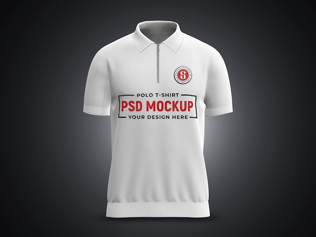 Download Premium PSD | Realistic 3d polo t-shirt mockup isolated