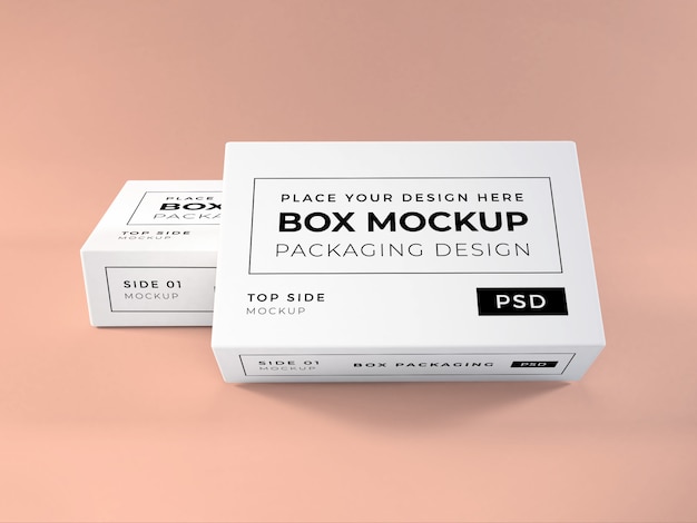 Download Premium Psd Realistic Box Packaging Mockup 3D SVG Files Ideas | SVG, Paper Crafts, SVG File