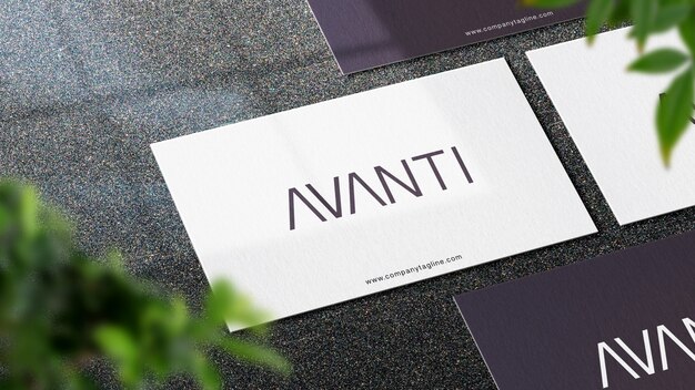 Download Premium PSD | Realistic business card mockup