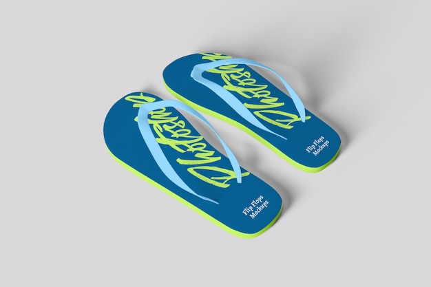 Download Realistic flip flops mockup | Premium PSD File