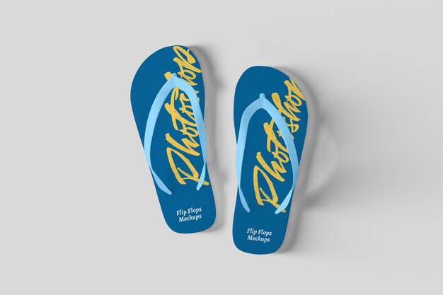 Download Realistic flip flops mockup | Premium PSD File