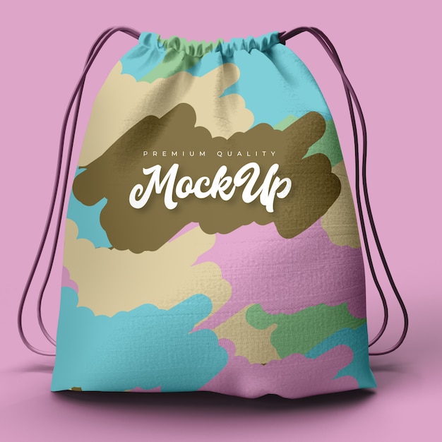 Realistic full printed bag mockup Premium Psd