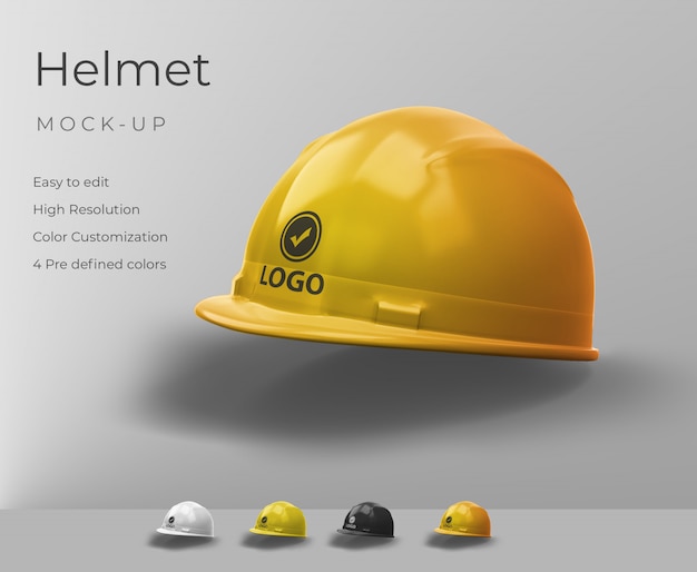 Premium Psd Realistic Helmet Mockup