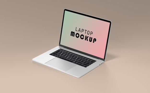 Download Realistic laptop mockup free psd | Premium PSD File