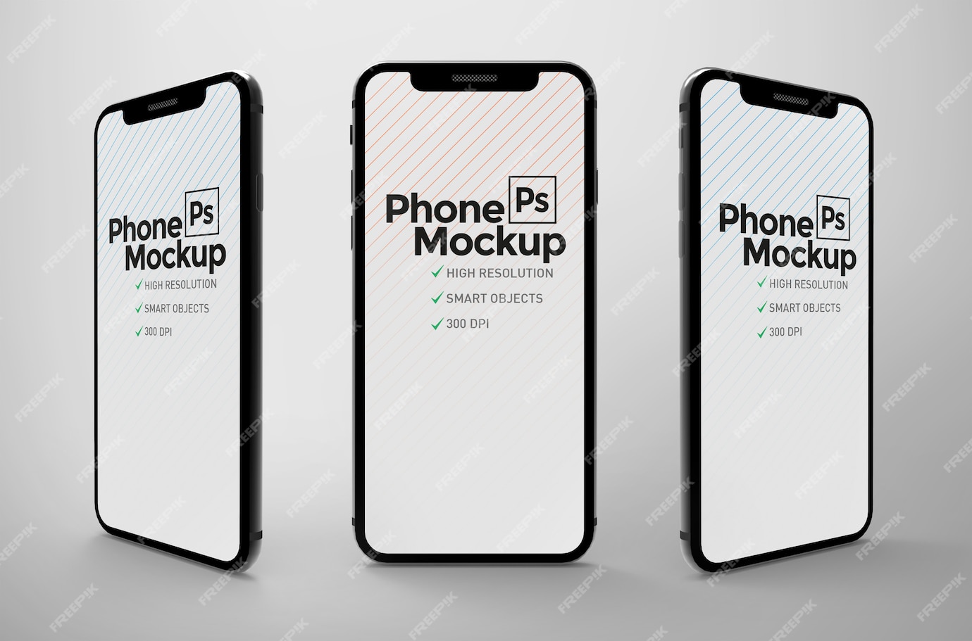 Premium PSD | Realistic phone mockup