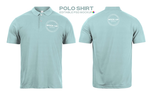  Realistic polo shirt mockup
