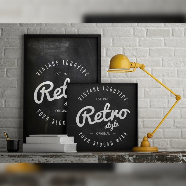Download Realistic poster mock up PSD file | Free Download