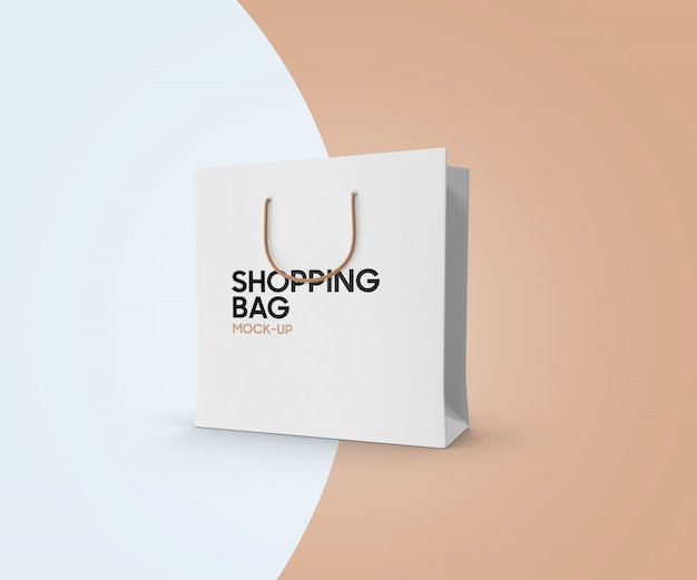 Download Realistic shopping bag mockup | Premium PSD File